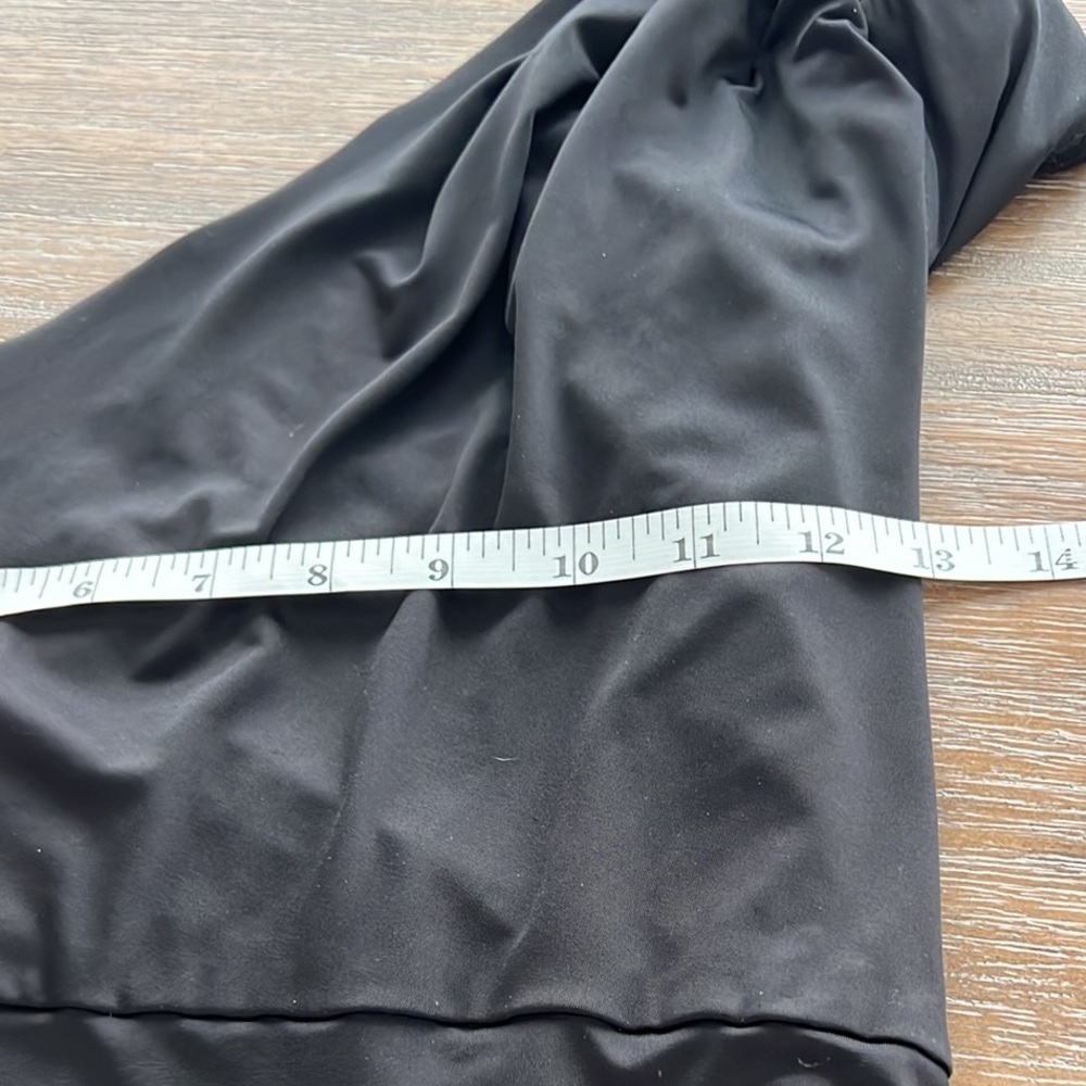 VTG Bebe,Y2K, Little Black Dress, One Shoulder Design, Strappy Back, Stretchy, M - Picture 9 of 12